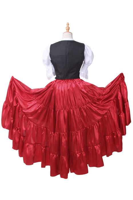 Oktoberfest Costumes Women Retro Belly Dances Skirts Long Dresses GC14A-F-3