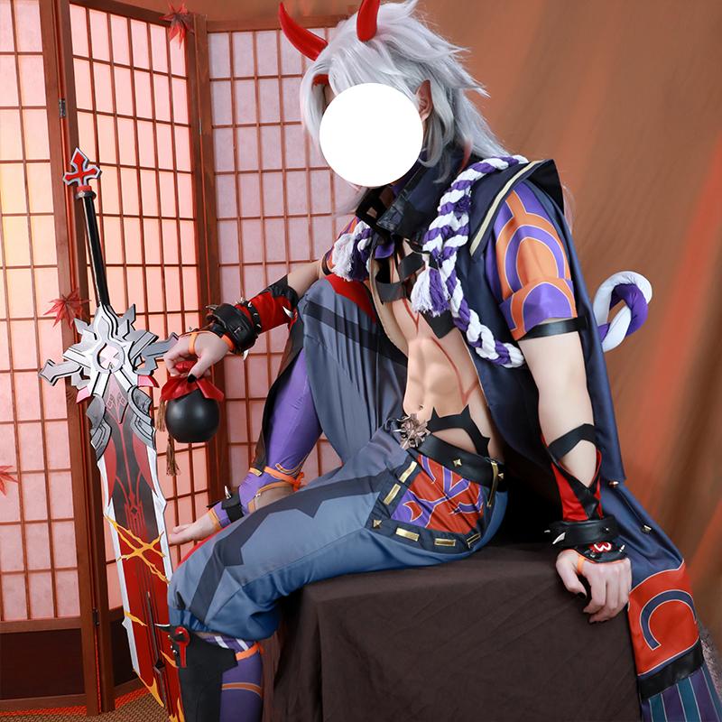 Last Batch Ready To Ship Genshin Impact Arataki Itto Cosplay Costume