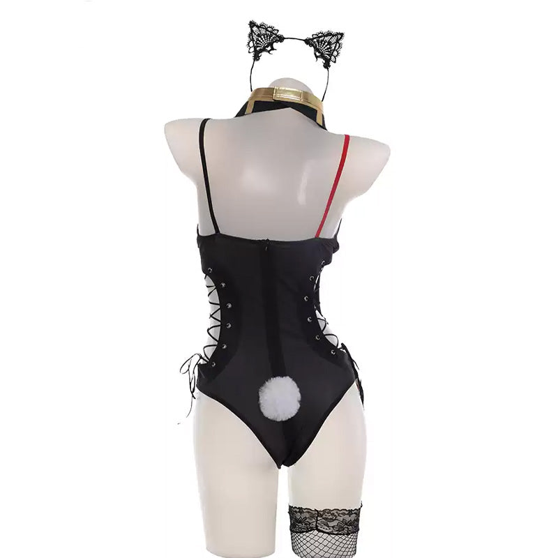 Genshin Impact Dehya Fanart Bunny Cosplay Costume