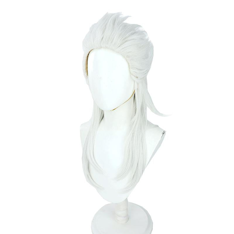 Genshin Impact Eleven Fatui Harbingers The Jester Pierro Cosplay Wigs