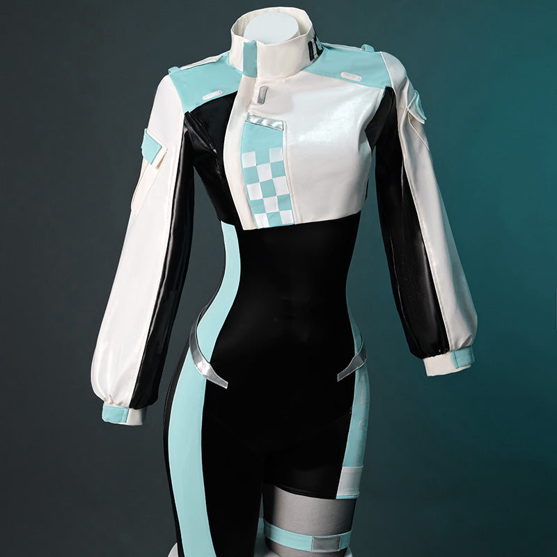 Genshin Impact Lynette Racing Suit Cosplay Costume