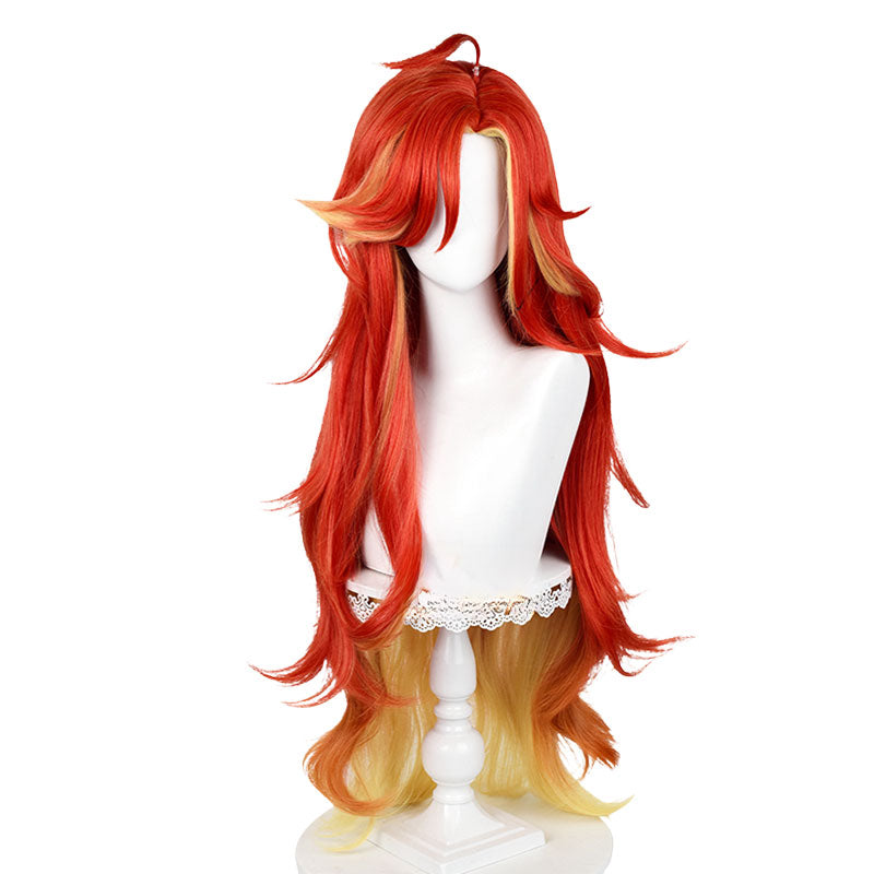 Genshin Impact Natlan Mavuika Cosplay Wig