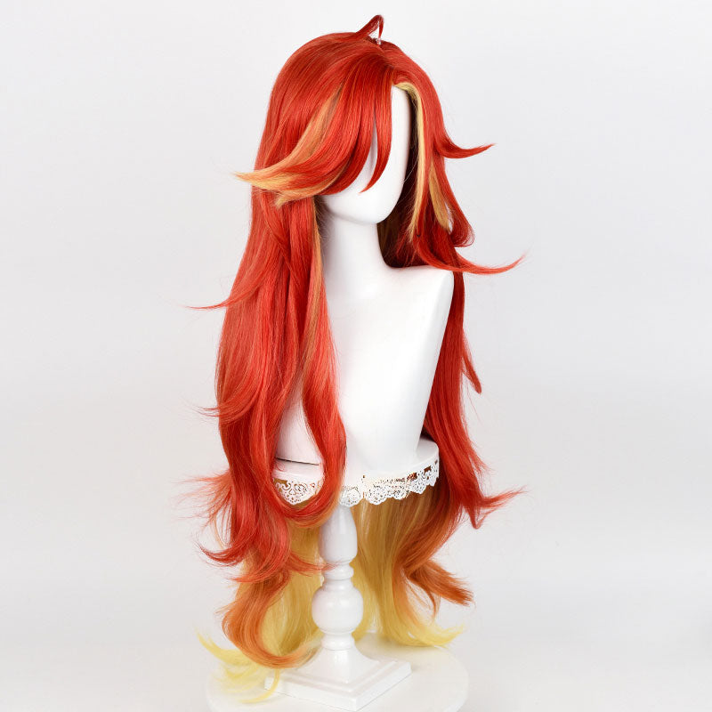 Genshin Impact Natlan Mavuika Cosplay Wig