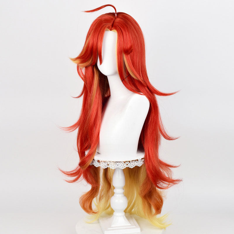 Genshin Impact Natlan Mavuika Cosplay Wig