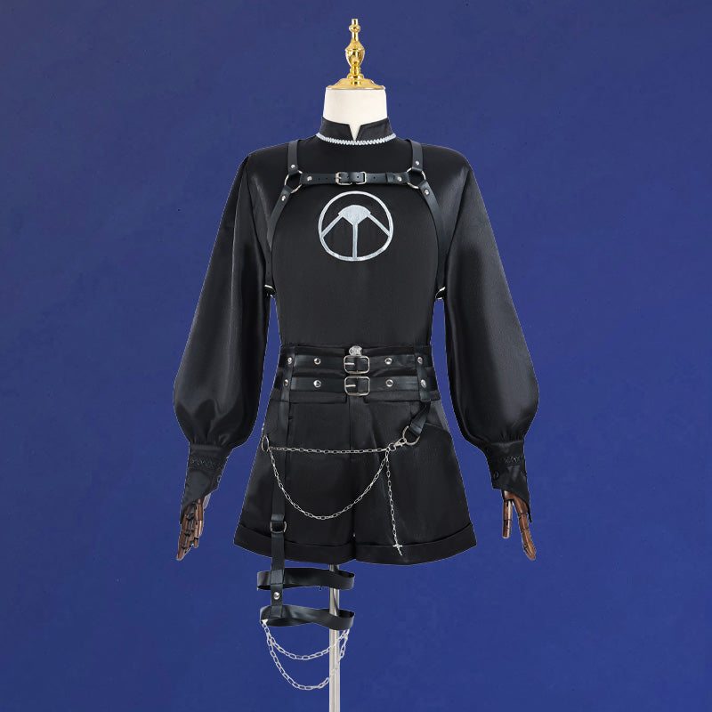 Genshin Impact Leader Scaramouche Fanart Cosplay Costume