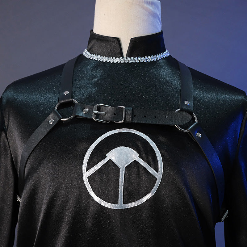 Genshin Impact Leader Scaramouche Fanart Cosplay Costume