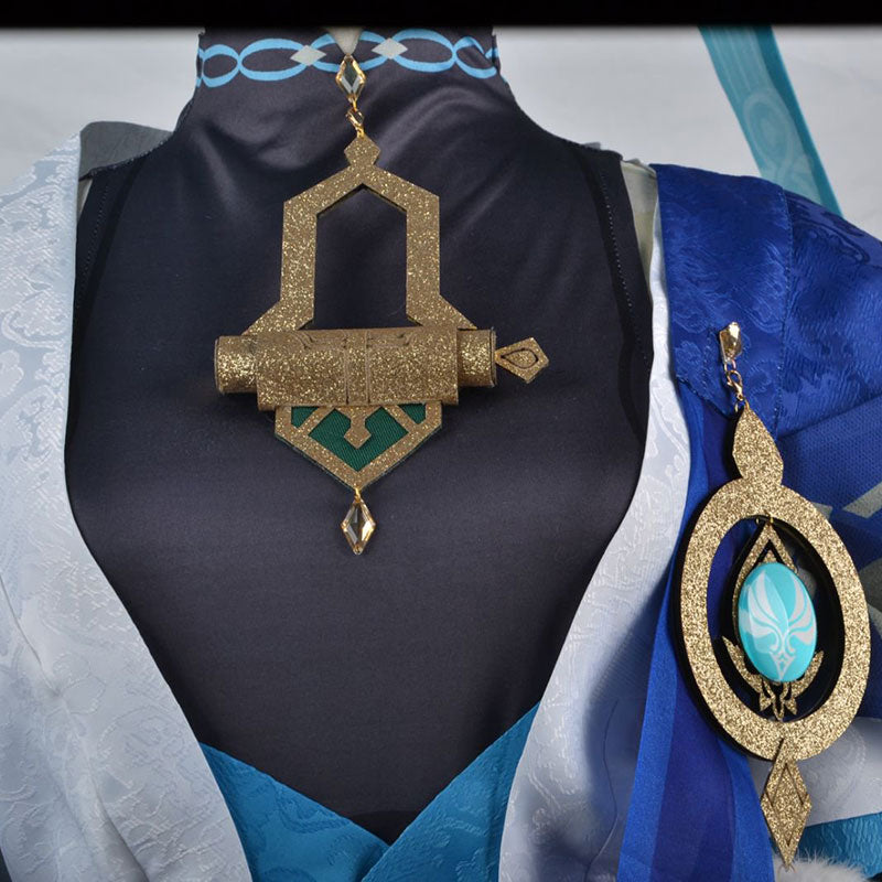 Genshin Impact Wanderer Cosplay Costume Scaramouche Wanderer Genshin Cosplay Costume