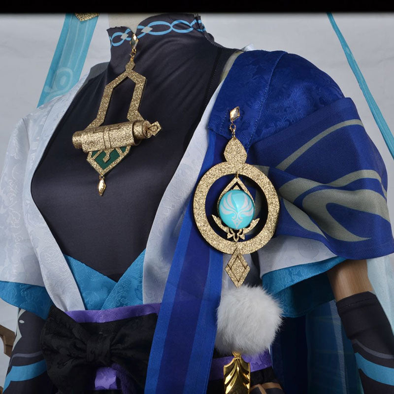 Genshin Impact Wanderer Cosplay Costume Scaramouche Wanderer Genshin Cosplay Costume