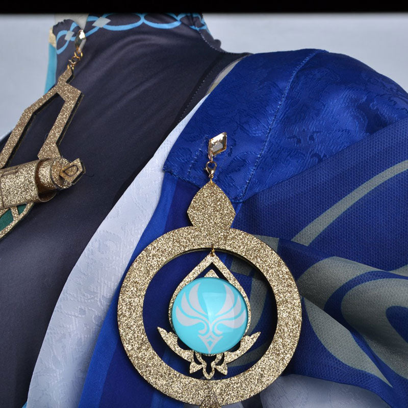Genshin Impact Wanderer Cosplay Costume Scaramouche Wanderer Genshin Cosplay Costume