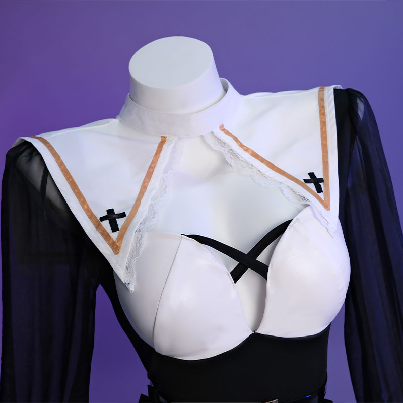 Halloween Nun Dress Sexy Cosplay Costume