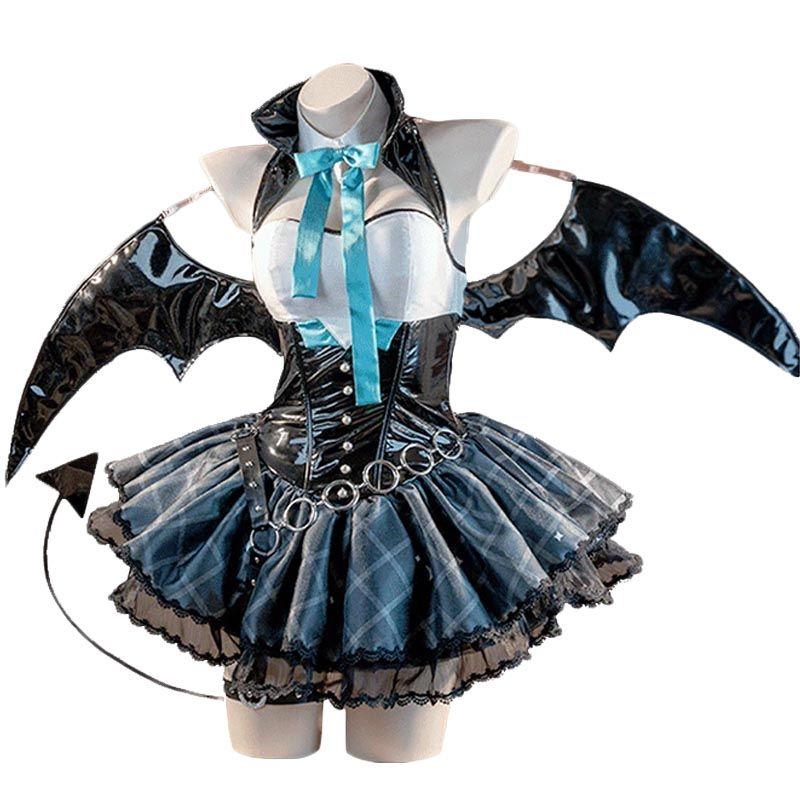 Virtual Idol Raccoon Devil Halloween Cosplay Costume