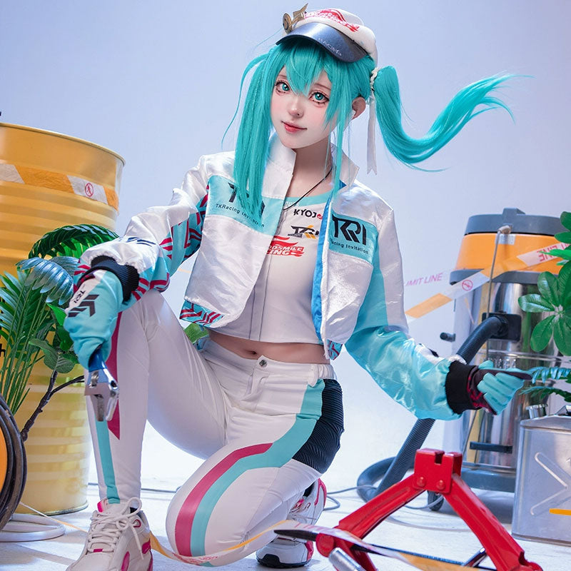 Anime Idol Virtual Idol Kyojo Cup 2024 Racing Idol Cosplay Costume