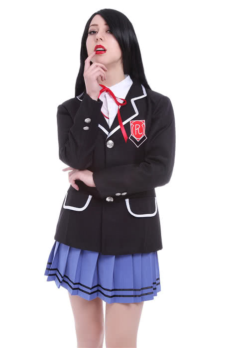 Date A Live Tokisaki Kurumi School Uniform Cosplay Costume