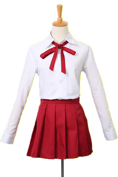 Himouto! Umaru-chan Umaru Doma Red Uniform Cloth Anime Coaplay Costume