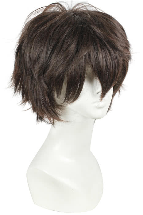 30CM Short Reddish Brown General Utility Party Cosplay Wig