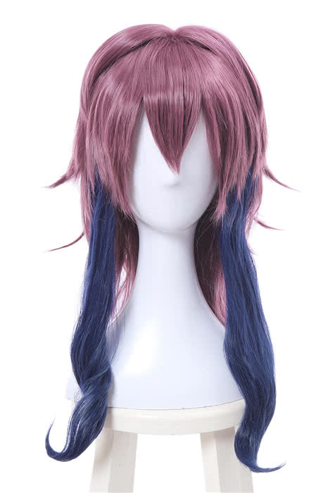 K Project Mishakuji Yukari Anime Cosplay Wigs Medium Curly Hair Wigs