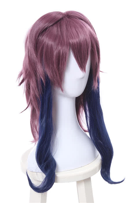 K Project Mishakuji Yukari Anime Cosplay Wigs Medium Curly Hair Wigs