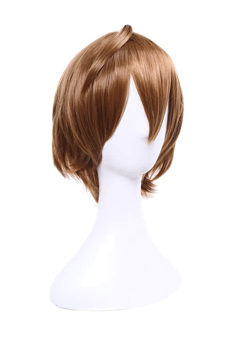 Durarara!! Orihara Kururi Short Brown Anime Cosplay Wigs