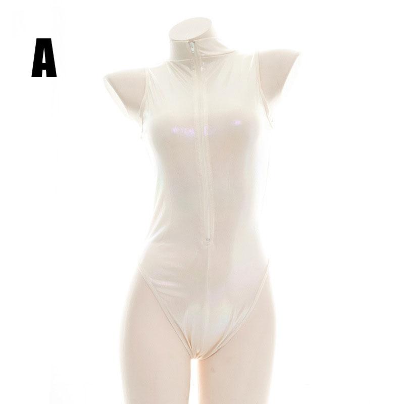 Laser Bodysuit 2 Color Swimsuit Cosplay Costume