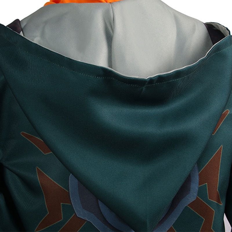 LOL Arcane League of Legends Ekko Cosplay Costume Halloween Costume