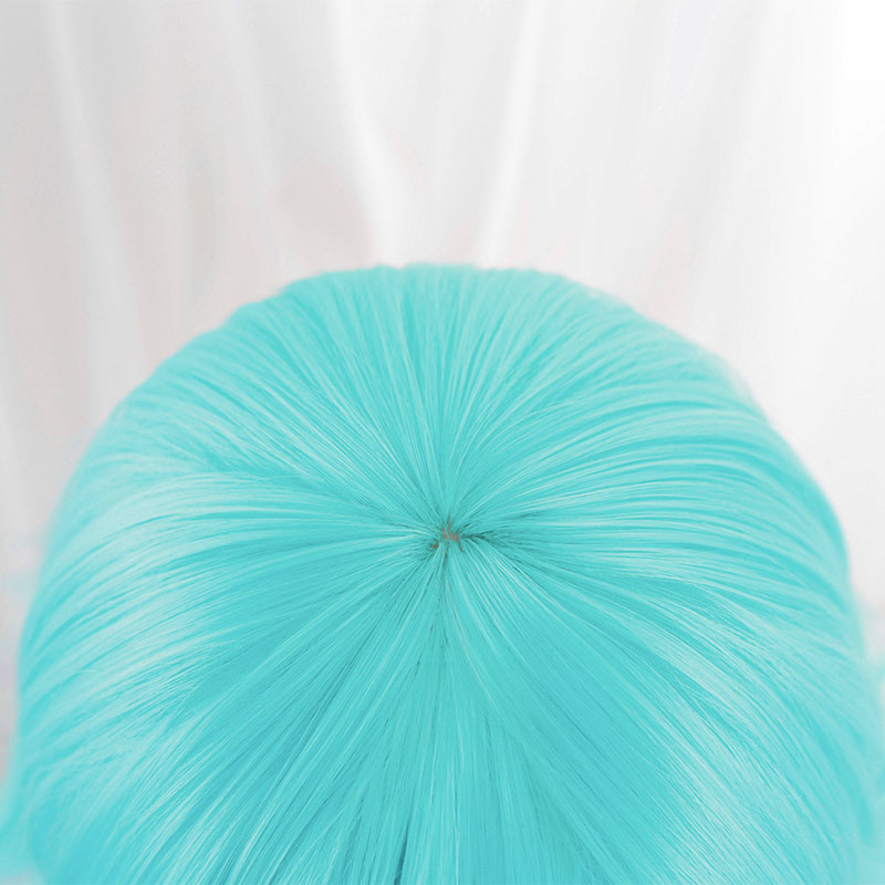 LOL KDA Neeko Cosplay Wigs Bule Mixed Organe Wigs Halloween wig