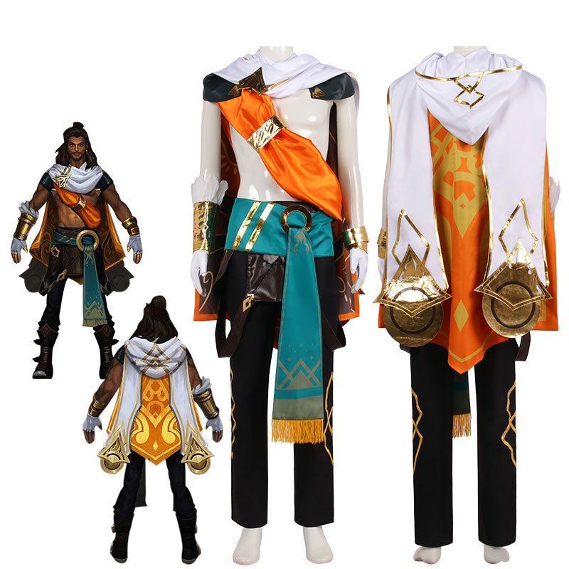 LOL League of Legends Akshan Cosplay Costume Halloween Costume