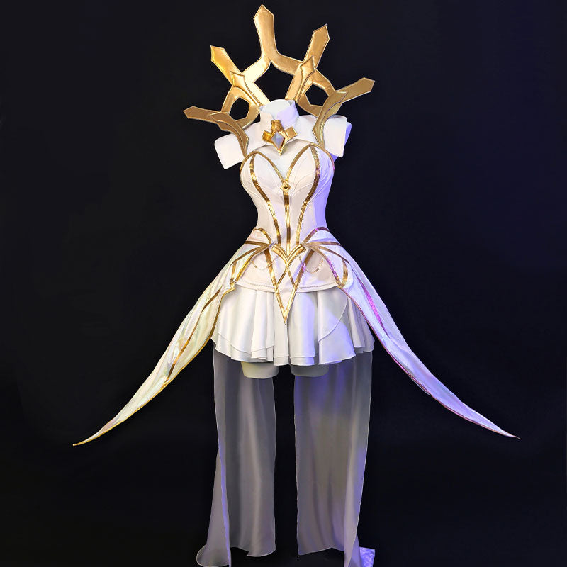 LOL League of Legends Elementalist Lux Cosplay Halloween Costume