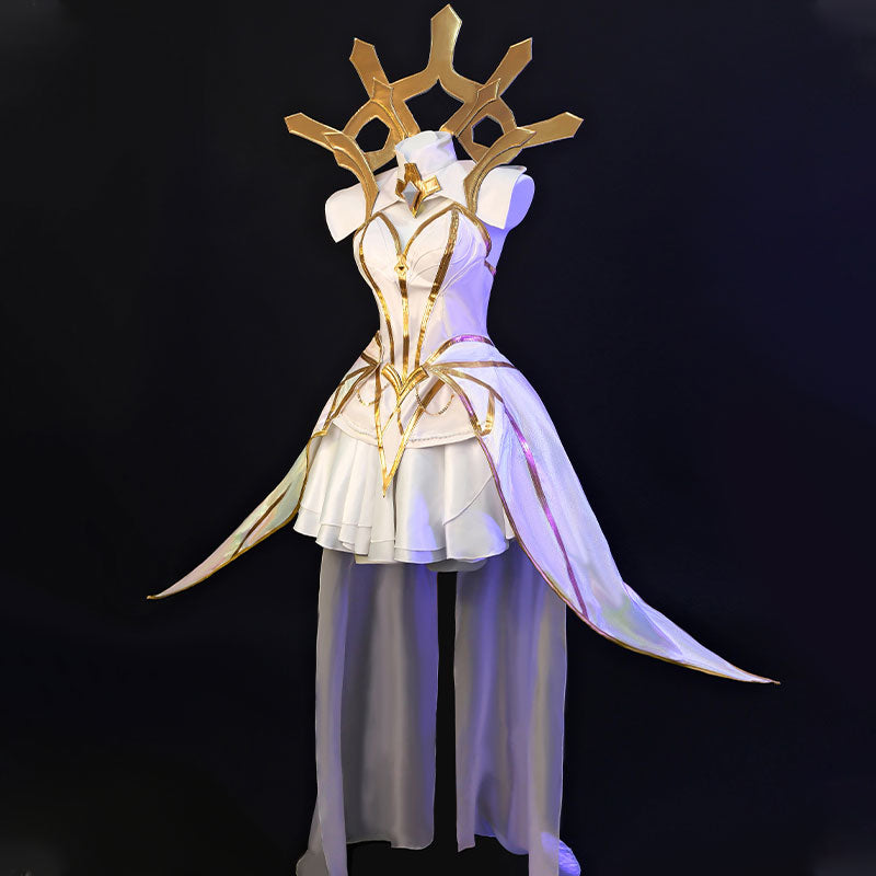 LOL League of Legends Elementalist Lux Cosplay Halloween Costume