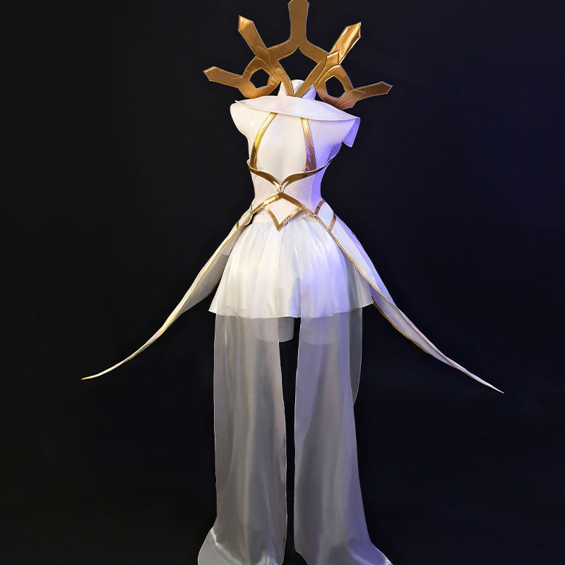 LOL League of Legends Elementalist Lux Cosplay Halloween Costume
