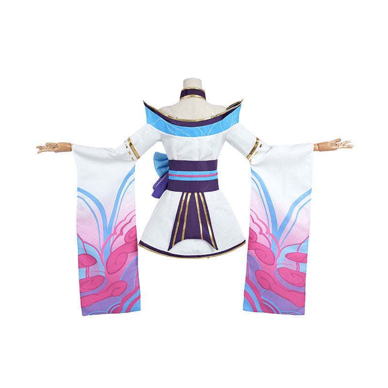 Ready To Ship LOL Spirit Blossom Ahri Cosplay Costume Halloween Costume
