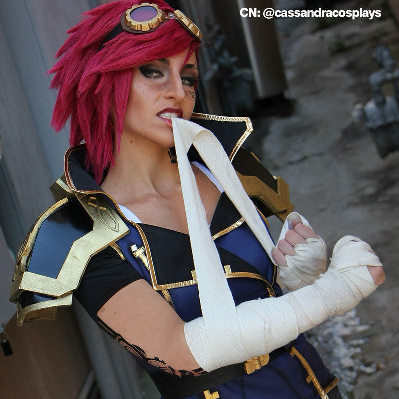 LOL Arcane Season 2 Vi Cosplay Costume Halloween Costume