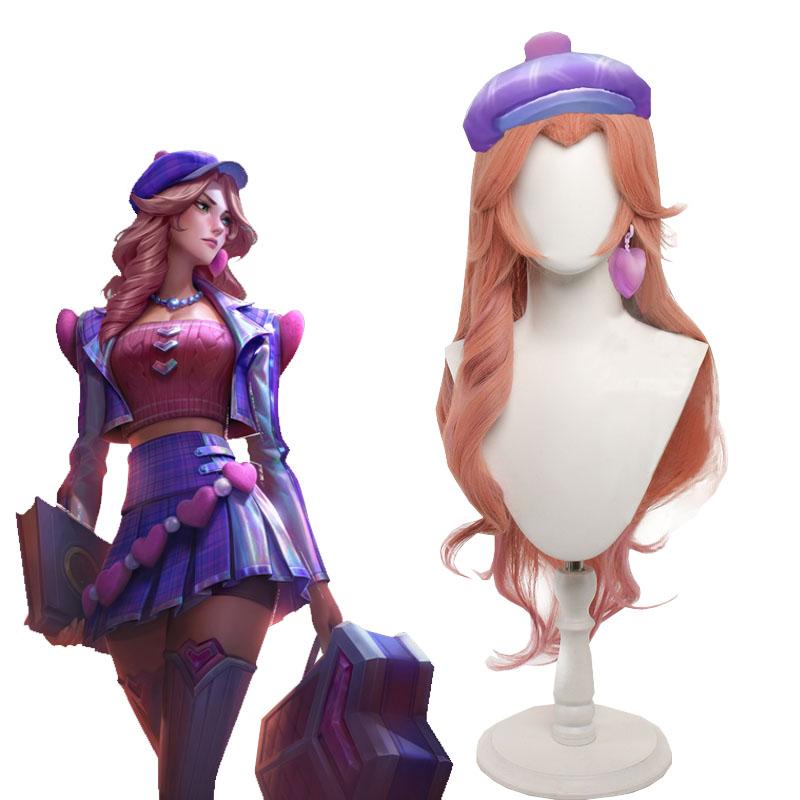 LOL Heartache & Heartthrob Caitlyn Cosplay Wigs Halloween wig