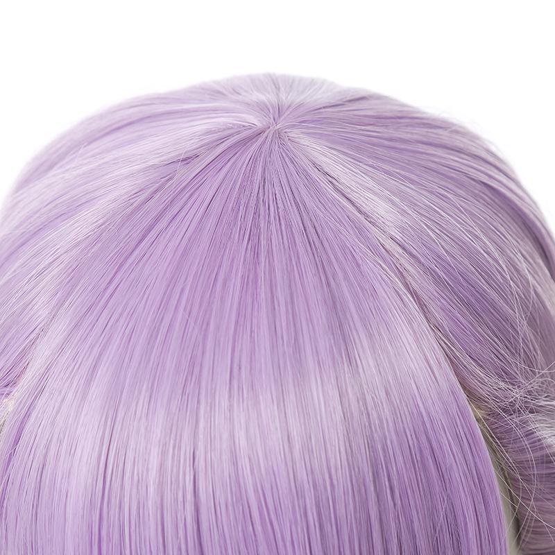LOL KDA BADDEST Evelynn Purple Long Cosplay Wigs