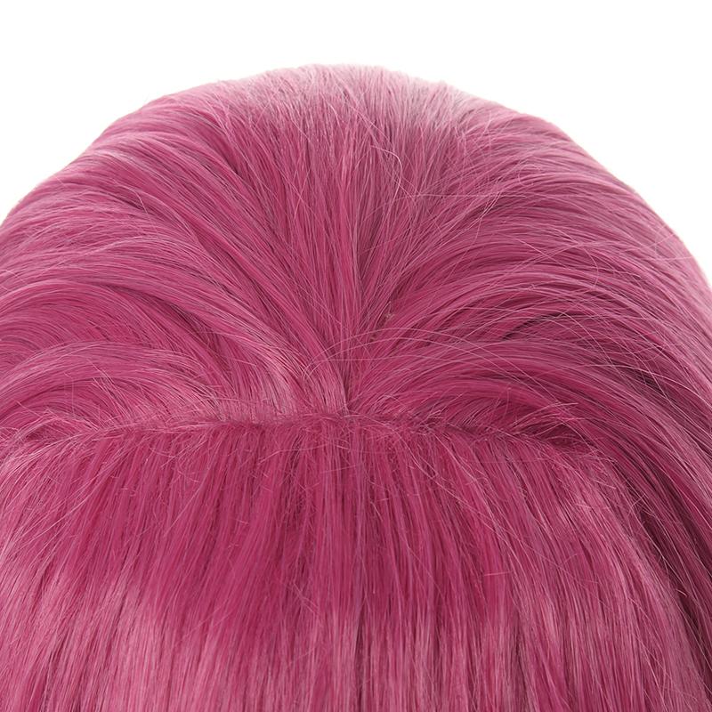 LOL Spirit Blossom Ahri Pink Mixed Long Cosplay Wigs Halloween wig