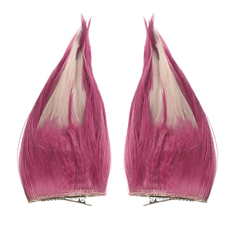 LOL Spirit Blossom Ahri Pink Mixed Long Cosplay Wigs Halloween wig