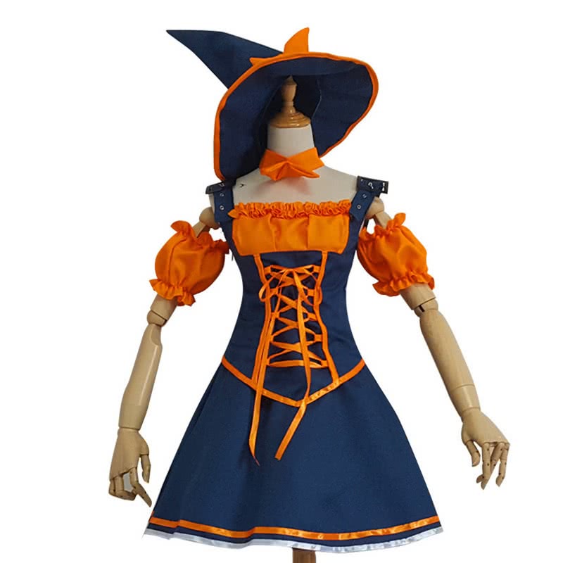 LOL Wild Huntress Nidale Halloween Witch Cosplay Costume