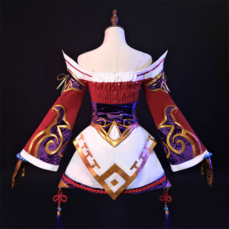 LOL The Nine Tailed Fox Ahri Cosplay Costume