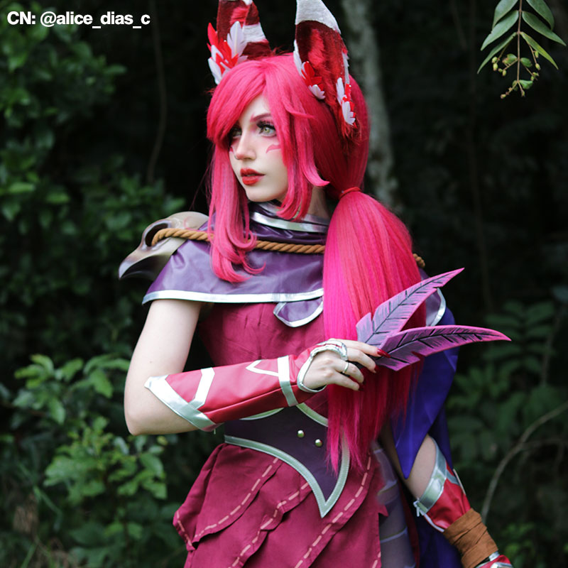 Ready To Ship LOL Xayah The Rebel Cosplay Costume