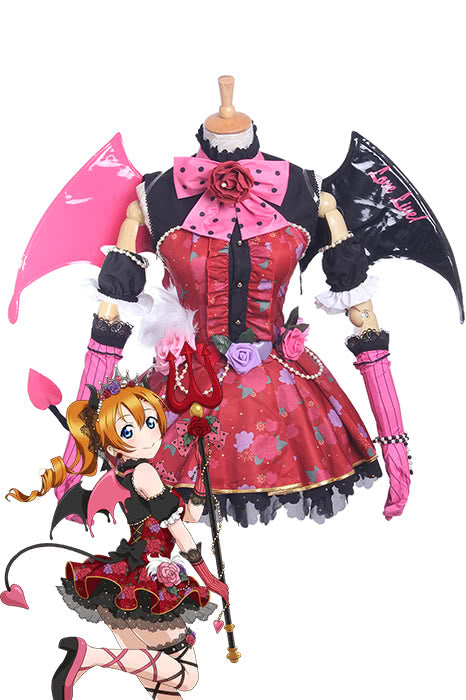Love Live! Little Devil Costumes Honoka K¨saka Anime Cosplay Costumes
