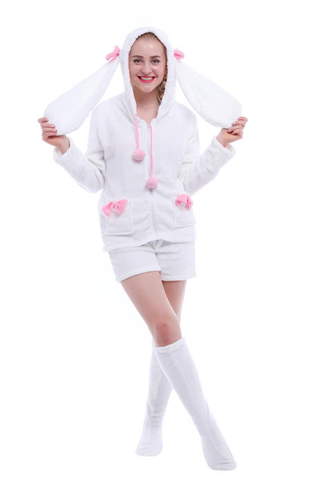 Love Live! Yazawa Nico Rabbit Pajamas Cosplay Costumes