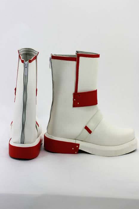 Sword Art Online Kirito Cosplay Shoes White and Red Shoes