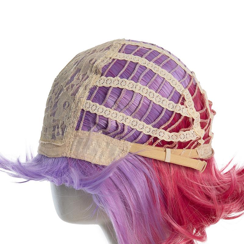 Astrum Luna Pink Purple Gradient Short Bob Cosplay Wigs