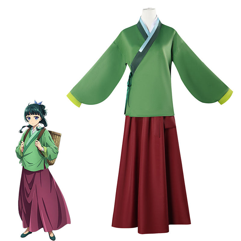 ¡¾Size: XS-3XL¡¿The Apothecary Diaries MaoMao Cosplay Costume