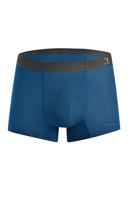 Mens Vinylon Fiber Seamless Boxer Briefs Underwear 2 Pack