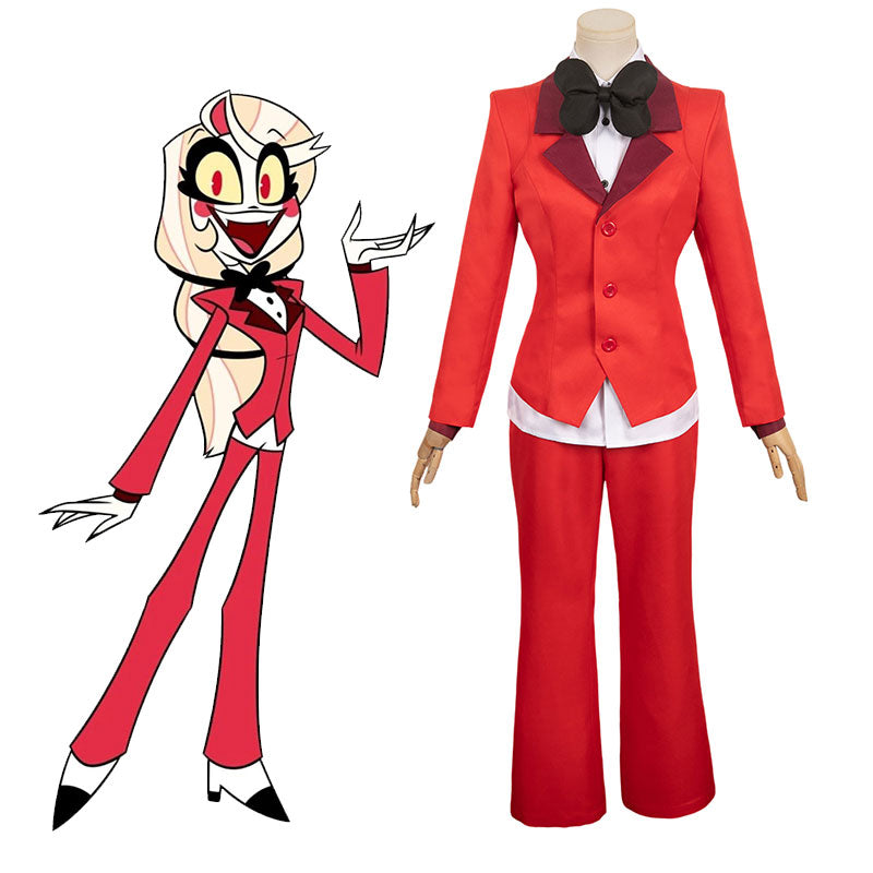 Anime Hazbin Hotel Charlie Cosplay Costume Hazbin Hotel Charlie Morningstar Cosplay Costume