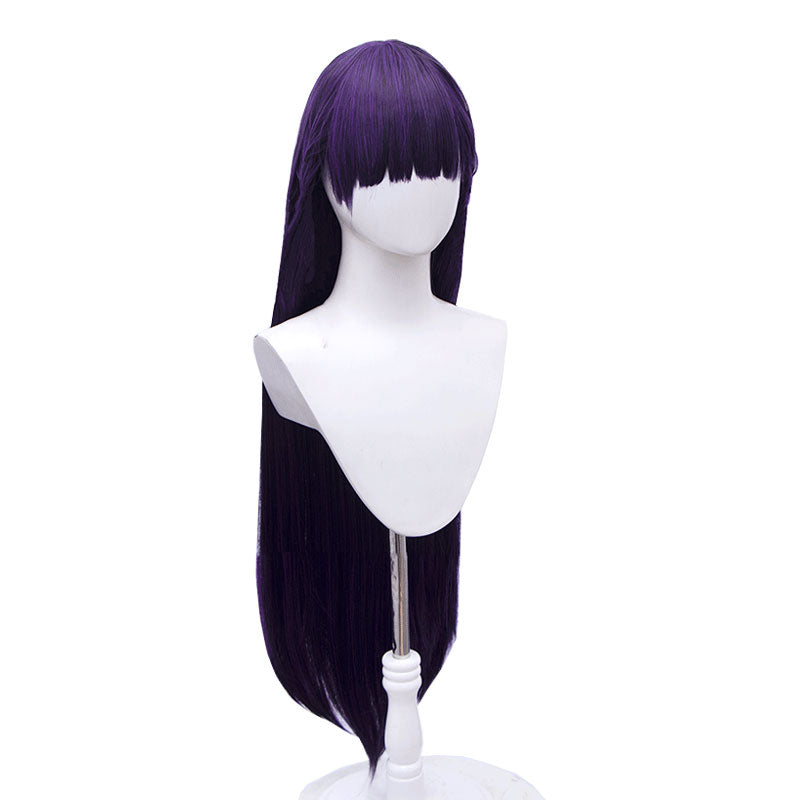 My Happy Marriage Saimori Miyo Dark Purple Cosplay Wig