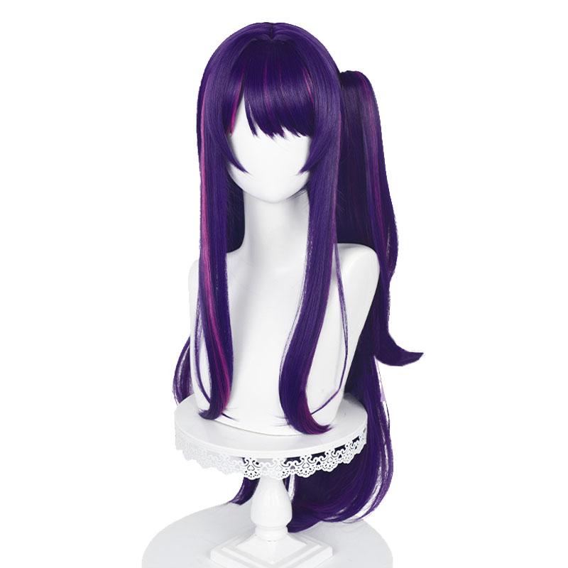 Oshi no Ko Hoshino Ai Purple Mixed Pink Cosplay Wigs