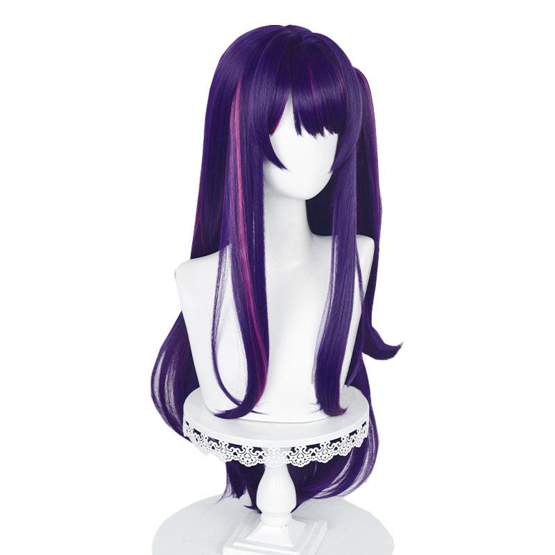 Oshi no Ko Hoshino Ai Purple Mixed Pink Cosplay Wigs