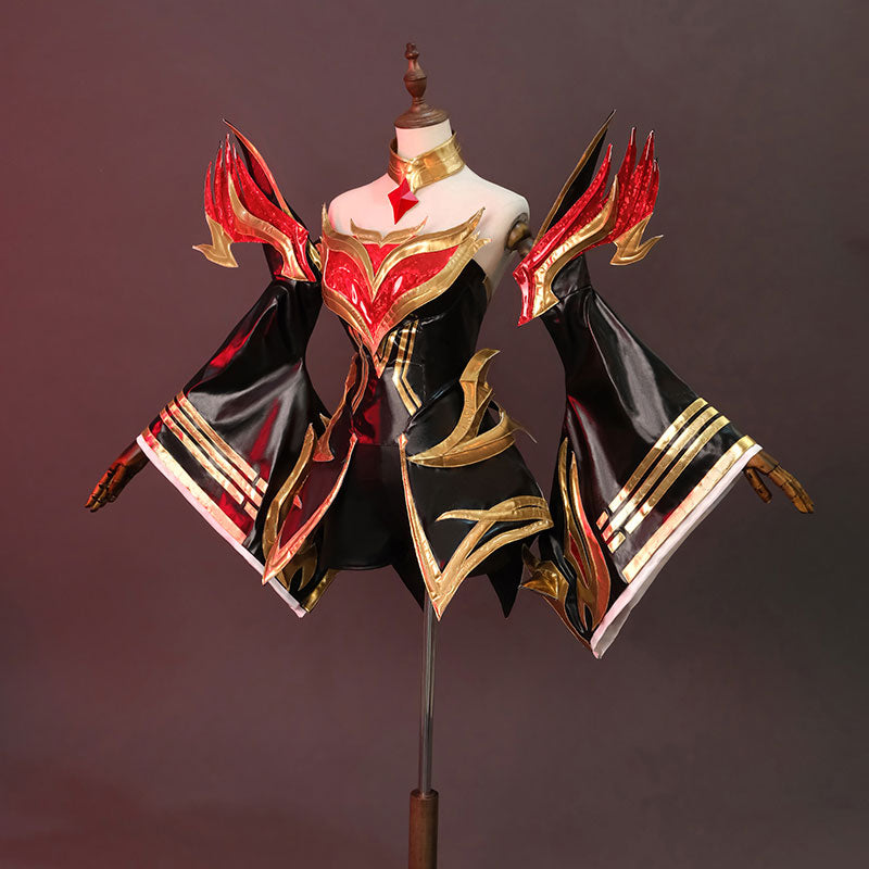 Ready To Ship omgcos League of Legends Immortalized Legend Ahri Cosplay Costume