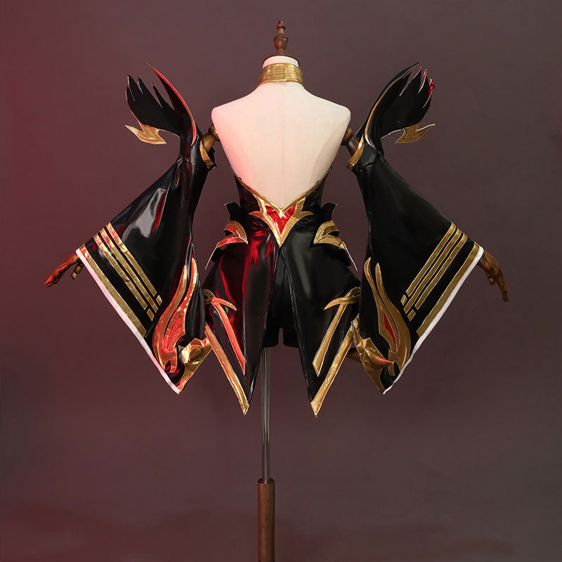 Ready To Ship omgcos League of Legends Immortalized Legend Ahri Cosplay Costume
